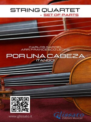 cover image of String Quartet--Por una cabeza (set of parts)